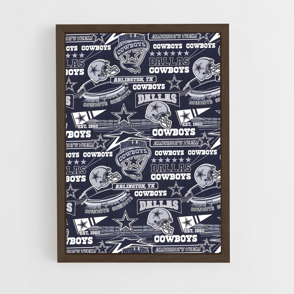 Poster Dallas cowboys (vue 5)